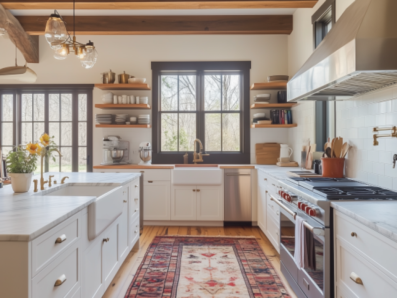 10. Farmhouse Modern Modern